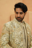 YASIR HEAVILY EMBELLISHED SHERWANI WITH PANTS