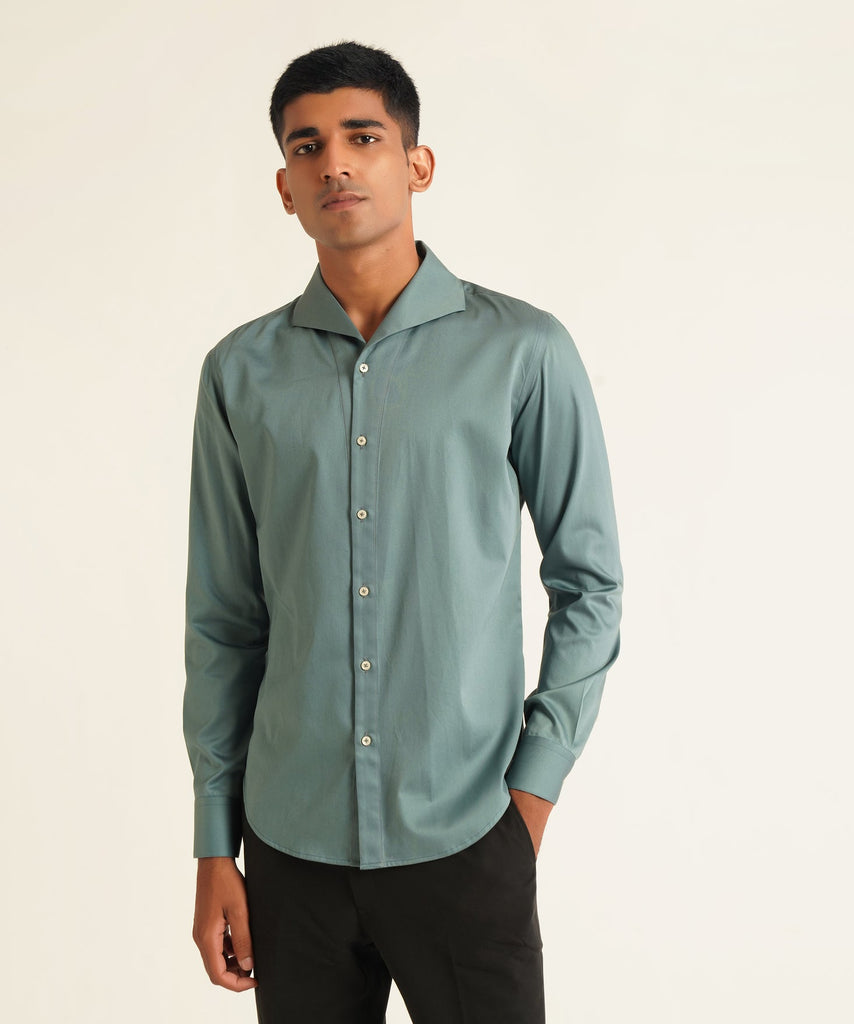 SEAMLESS COLLAR SHIRT