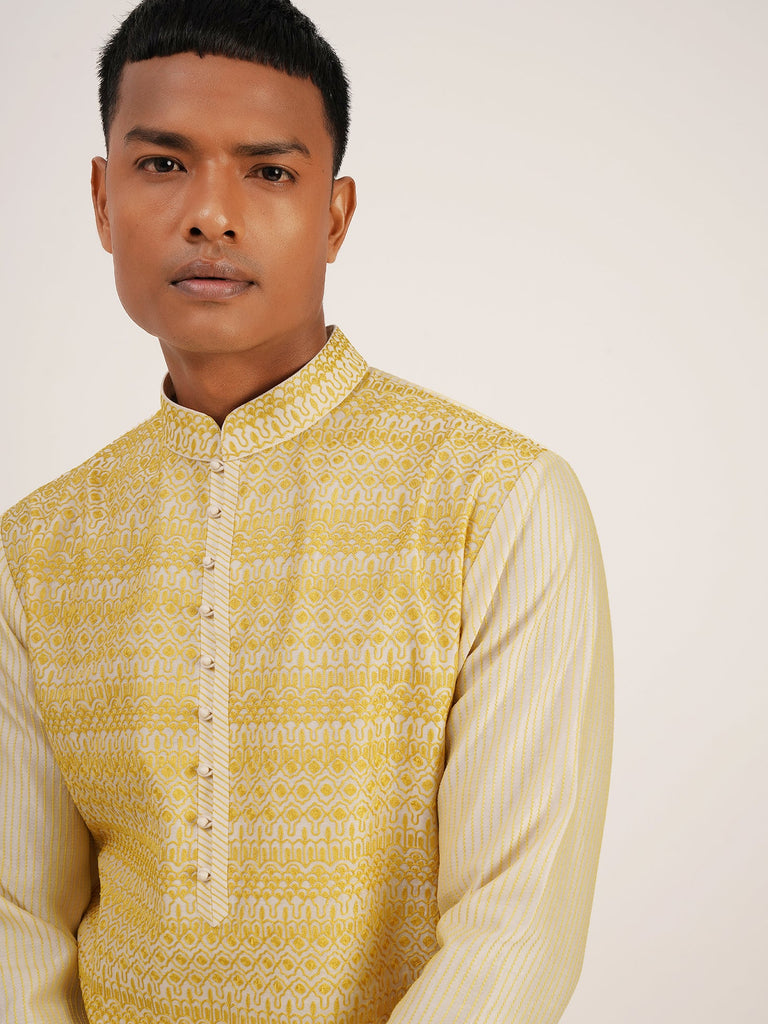 EMBROIDERED KURTA SET