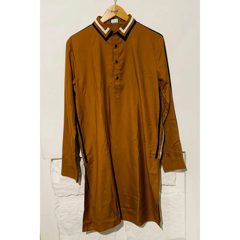 ’BROWN MUNDE’ KURTA - Kurtas