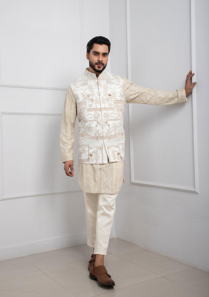 GILDED IVORY NEHRU