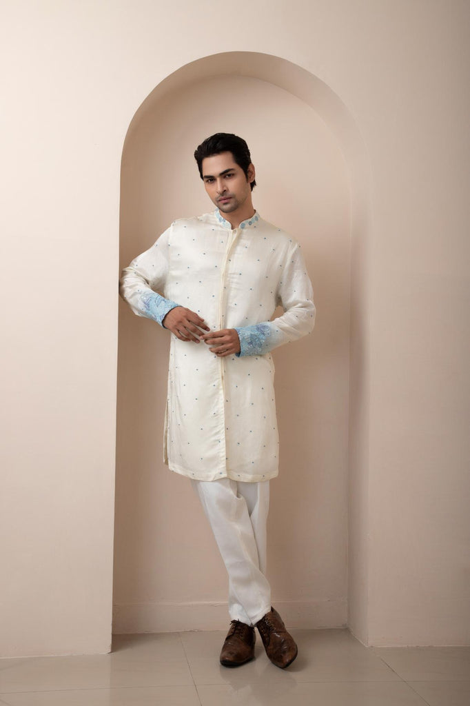 ARCTIC PEARL NEHRU AND KURTA SET