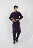 DARK RAVEN NEHRU AND KURTA SET