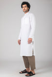 BASIC LINEN LONG KURTA