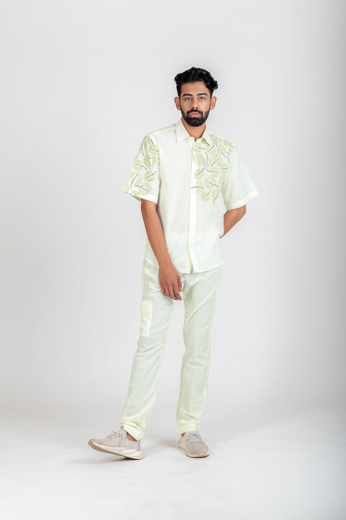 WINDY MONSTERA SHIRT