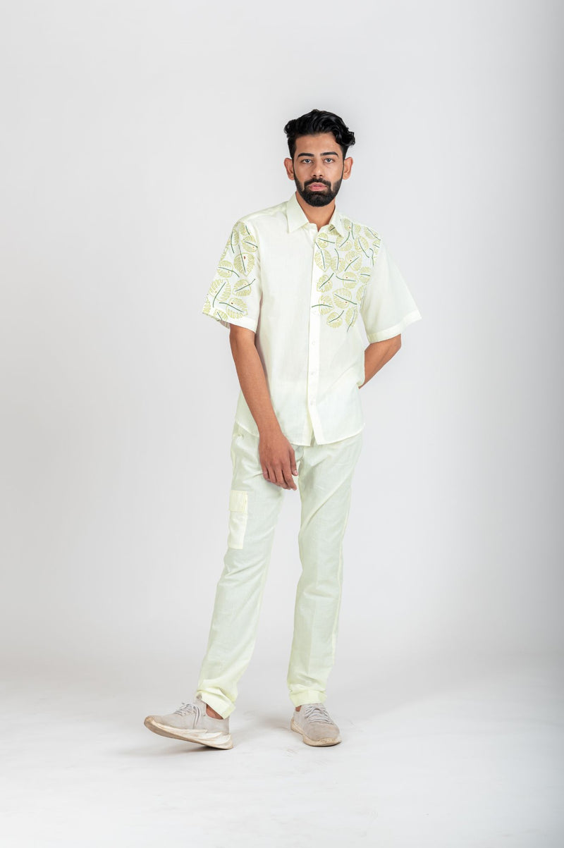 WINDY MONSTERA SHIRT