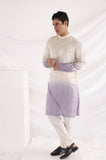 AMETHYST PLEATED KURTA SET