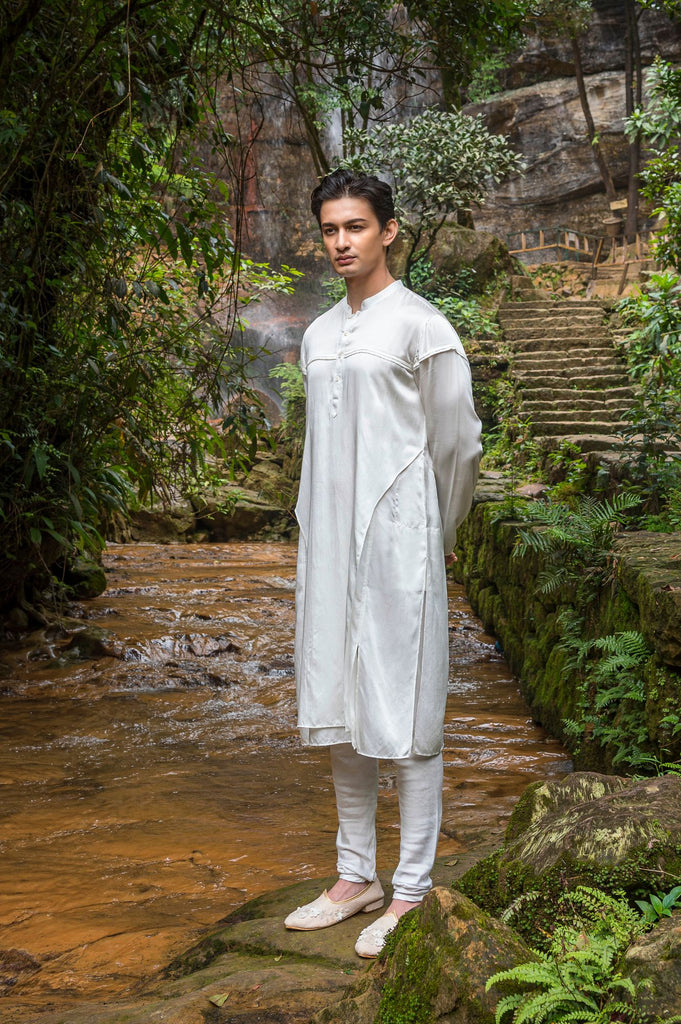 STEVE HARRINGTON LAYERED KURTA