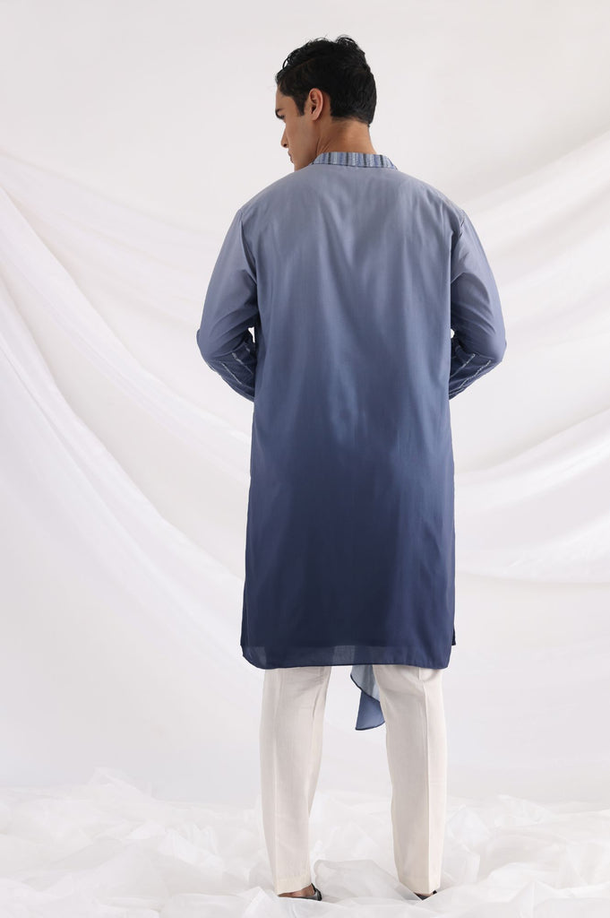 NEPTUNIAN BLUE KURTA SET