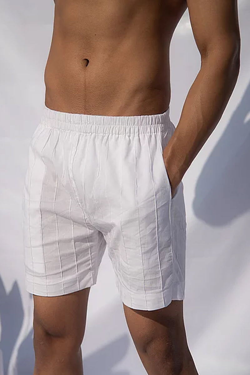 SUMMER PINTUCKS SHORTS