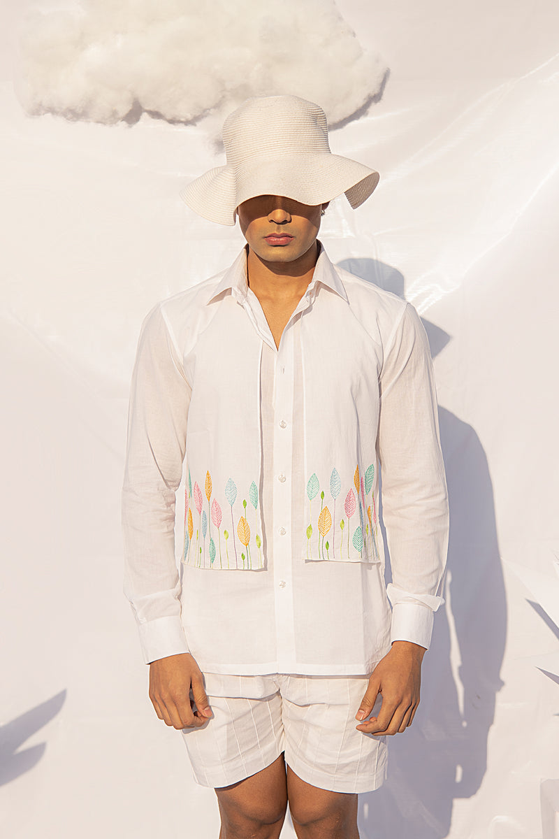 VIVID LEAF LINE SHIRT