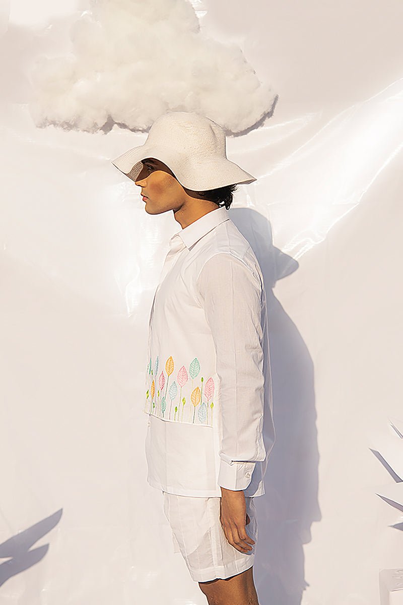 VIVID LEAF LINE SHIRT