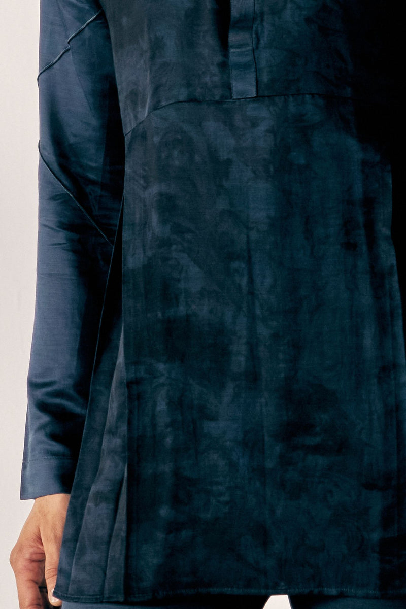 MARBLE DYE KURTA SET