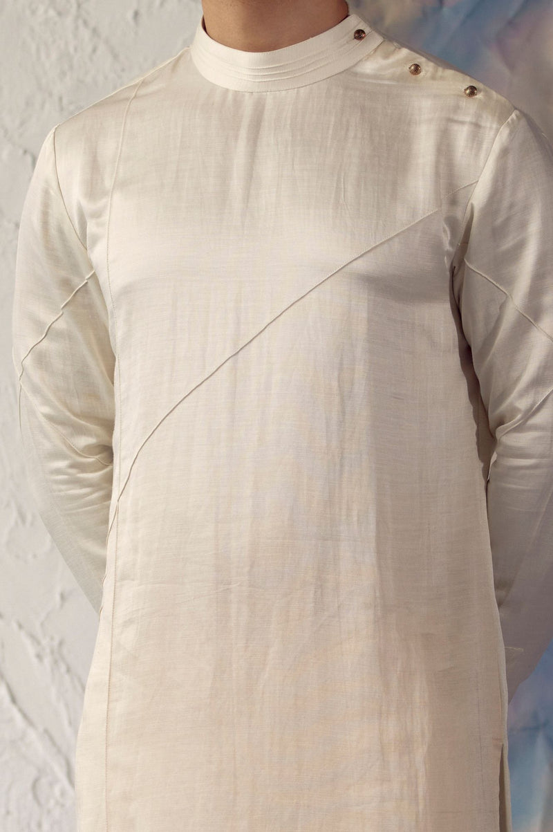 IVORY OMBRE KURTA SET
