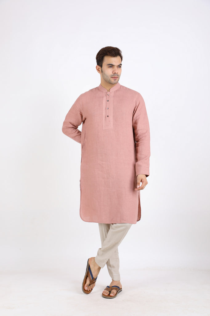 OLD PINK KURTA