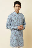 DENIM PRINTED KURTA