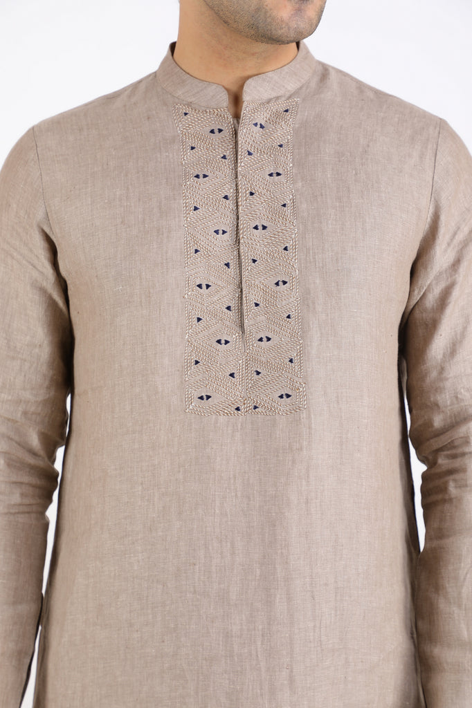 KHAKHI KURTA