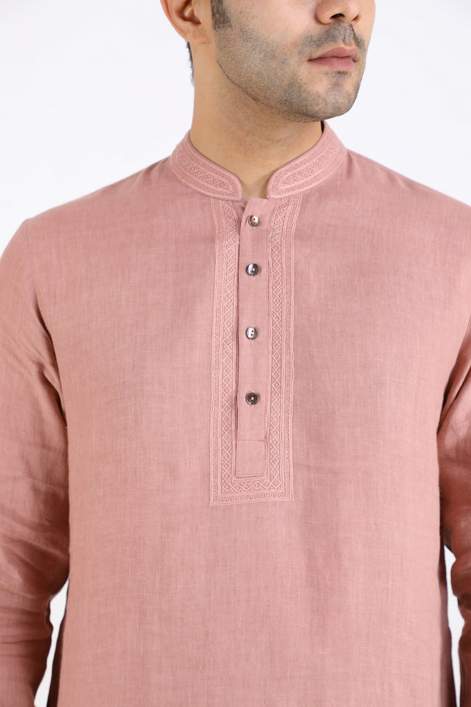 OLD PINK KURTA