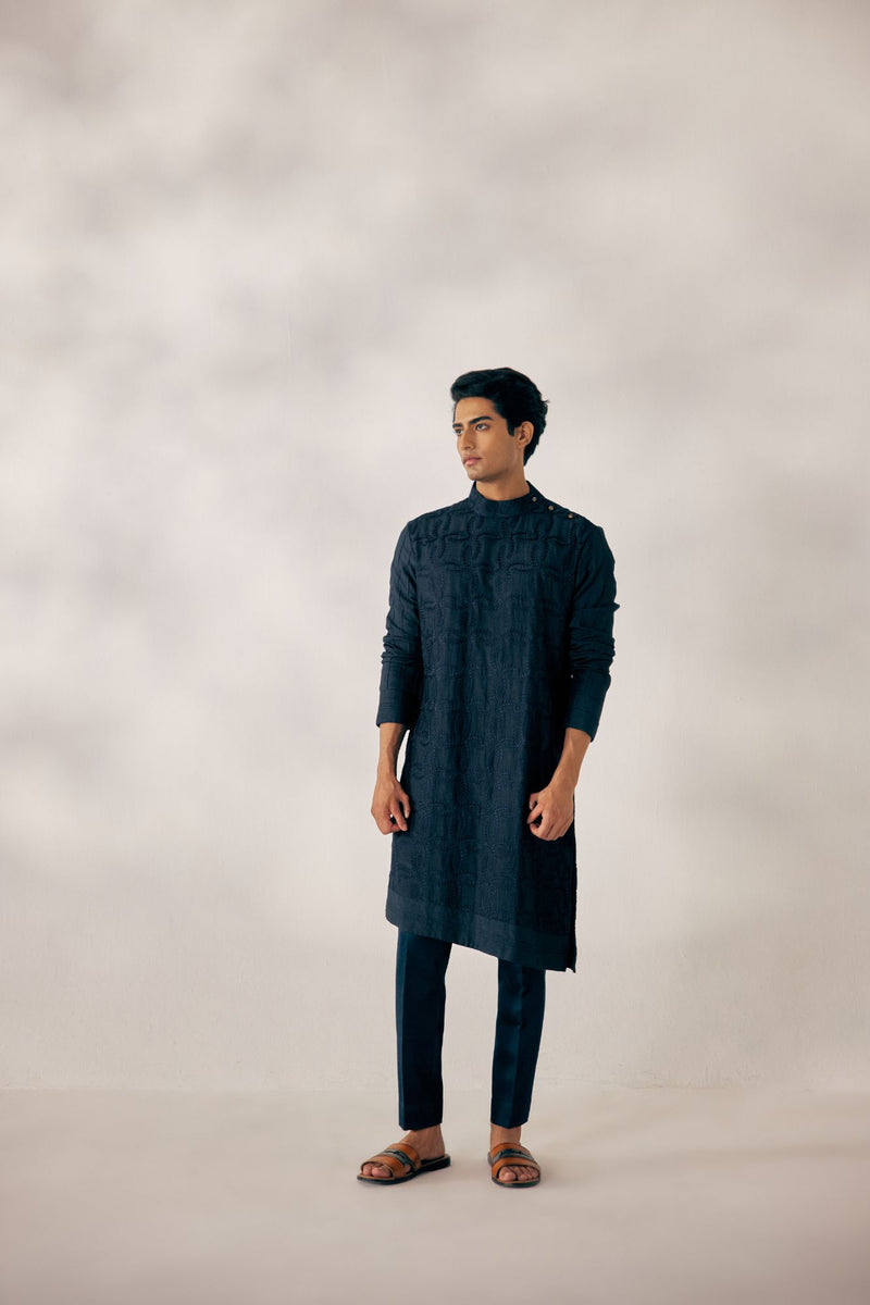 MIDNIGHT BLUE KURTA SET