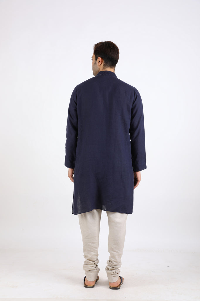 NAVY KURTA