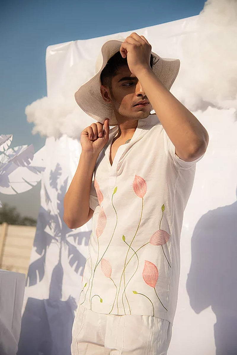 LOTUS BUD LINE SHIRT