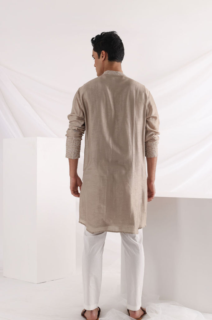 ELDORIS PLEATED KURTA SET