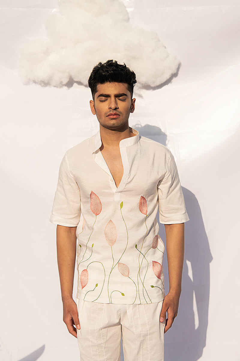 LOTUS BUD LINE SHIRT