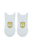 TOFFCRAFT - Bart Simpsons Graphic Low Cut Ankle Socks