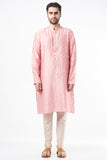 LAVENDER EMBROIDERED KURTA SET