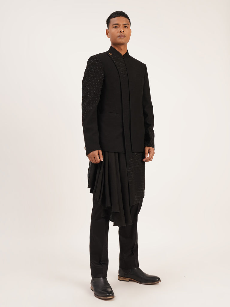 EMBROIDERED HYBRID SHERWANI