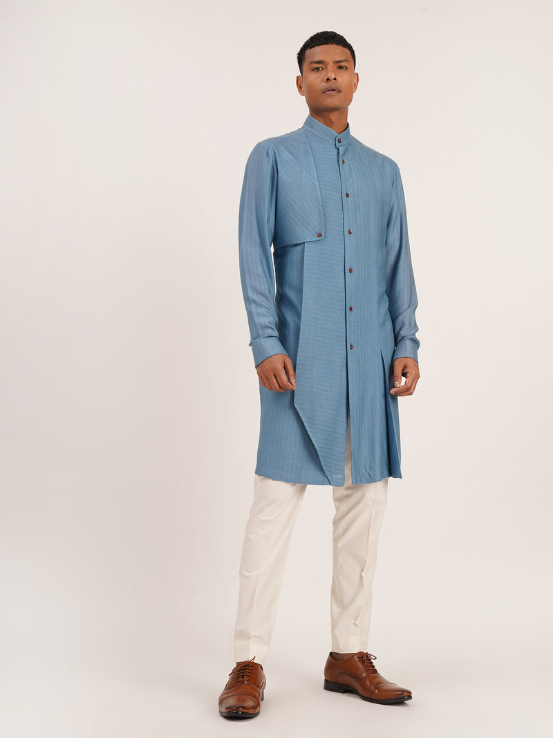 TRENCH STYLE KURTA SET