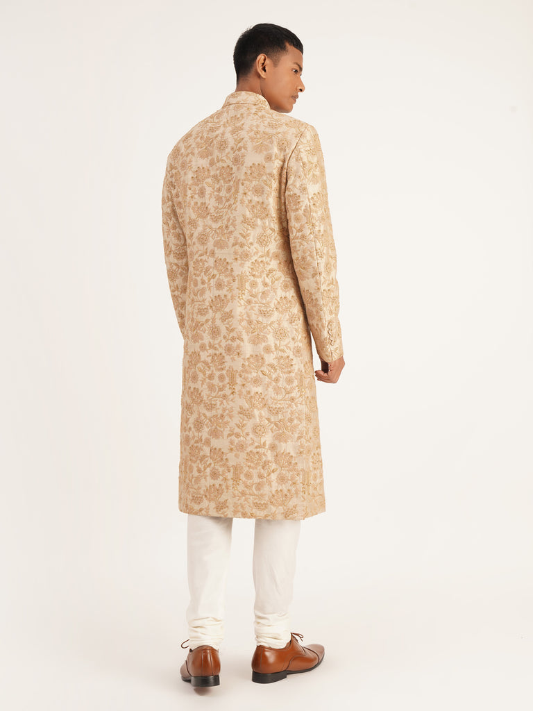 EMBROIDERED SHERWANI SET