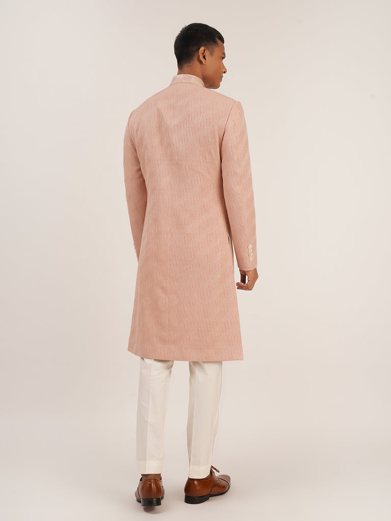 THREAD EMBROIDERED SHERWANI SET