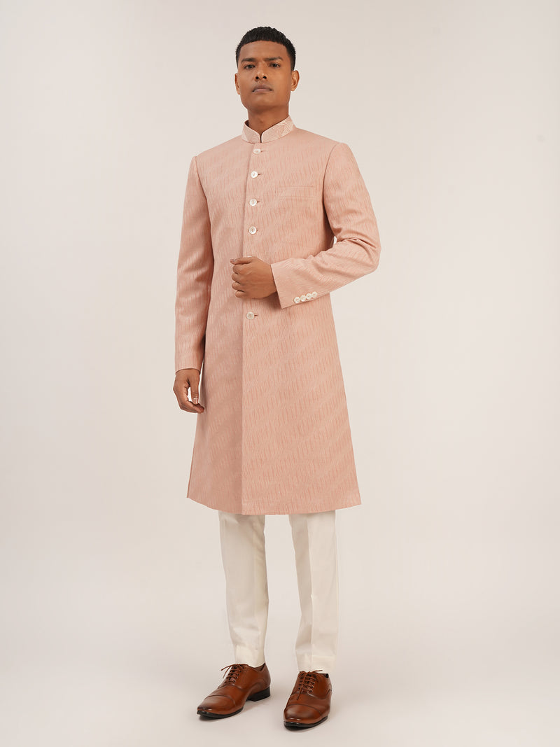 THREAD EMBROIDERED SHERWANI SET