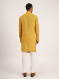 OFF CENTRE PLACKET HANDLOOM SHIRT
