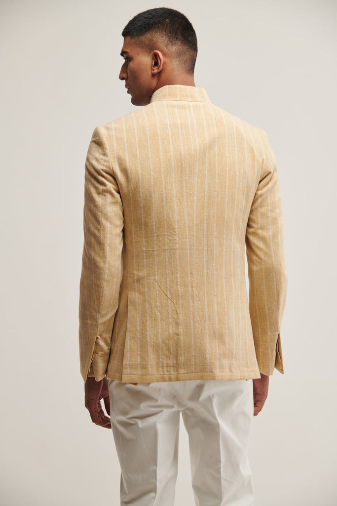 HANDLOOM SHIRT IN FADED LEMON