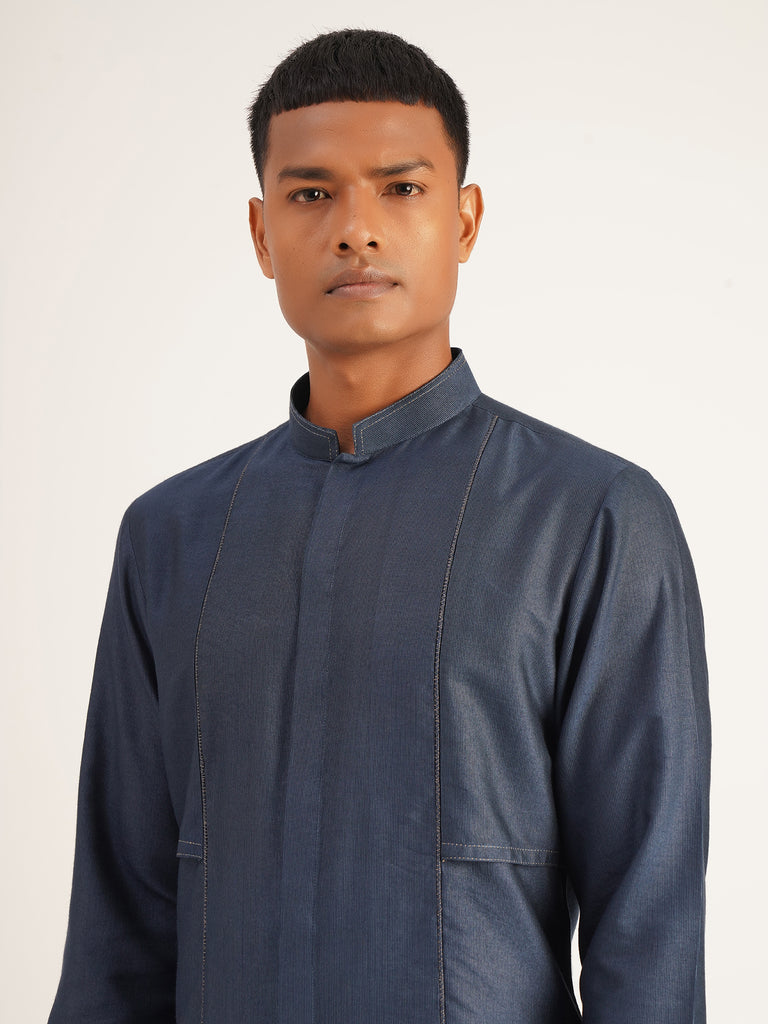 DOUBLE FLAP KURTA SET