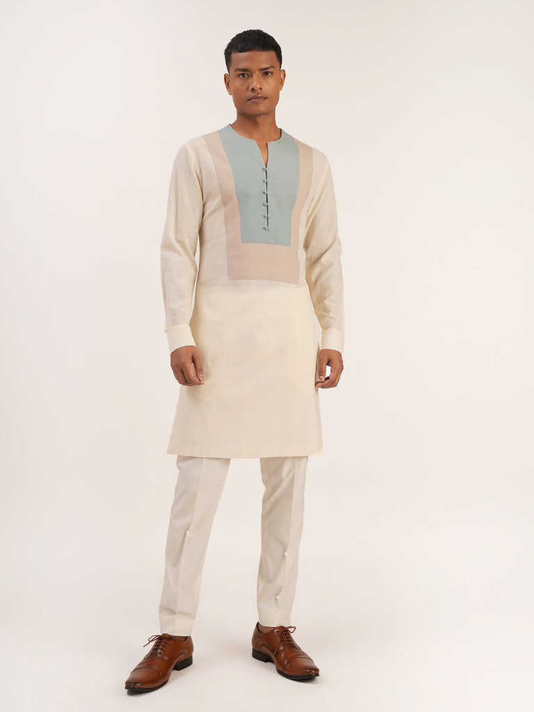 DOUBLE YOKE KURTA