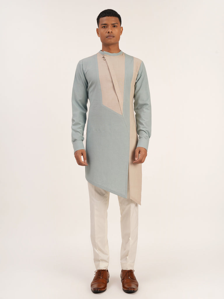 DIAGONAL PLACKET KURTA