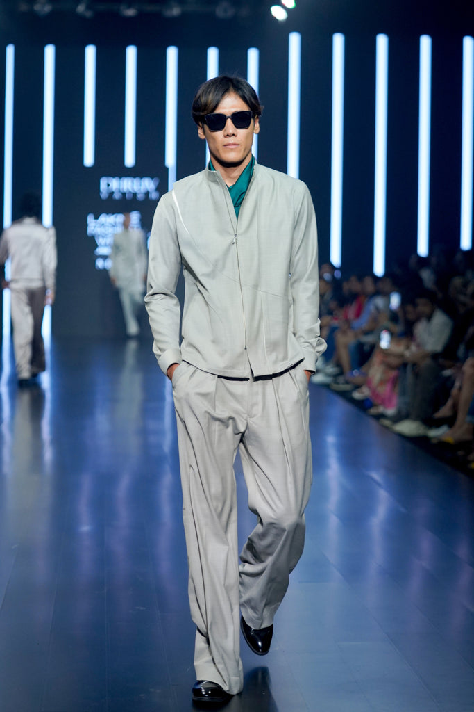 TERRIWOOL FLARED TROUSER