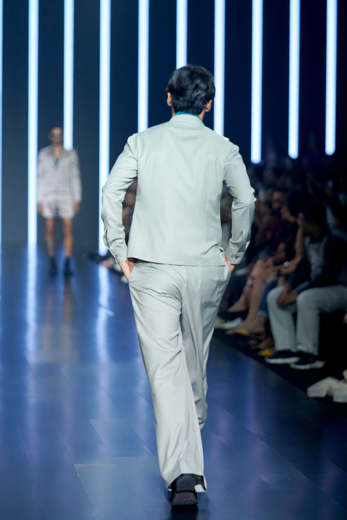 TERRIWOOL FLARED TROUSER