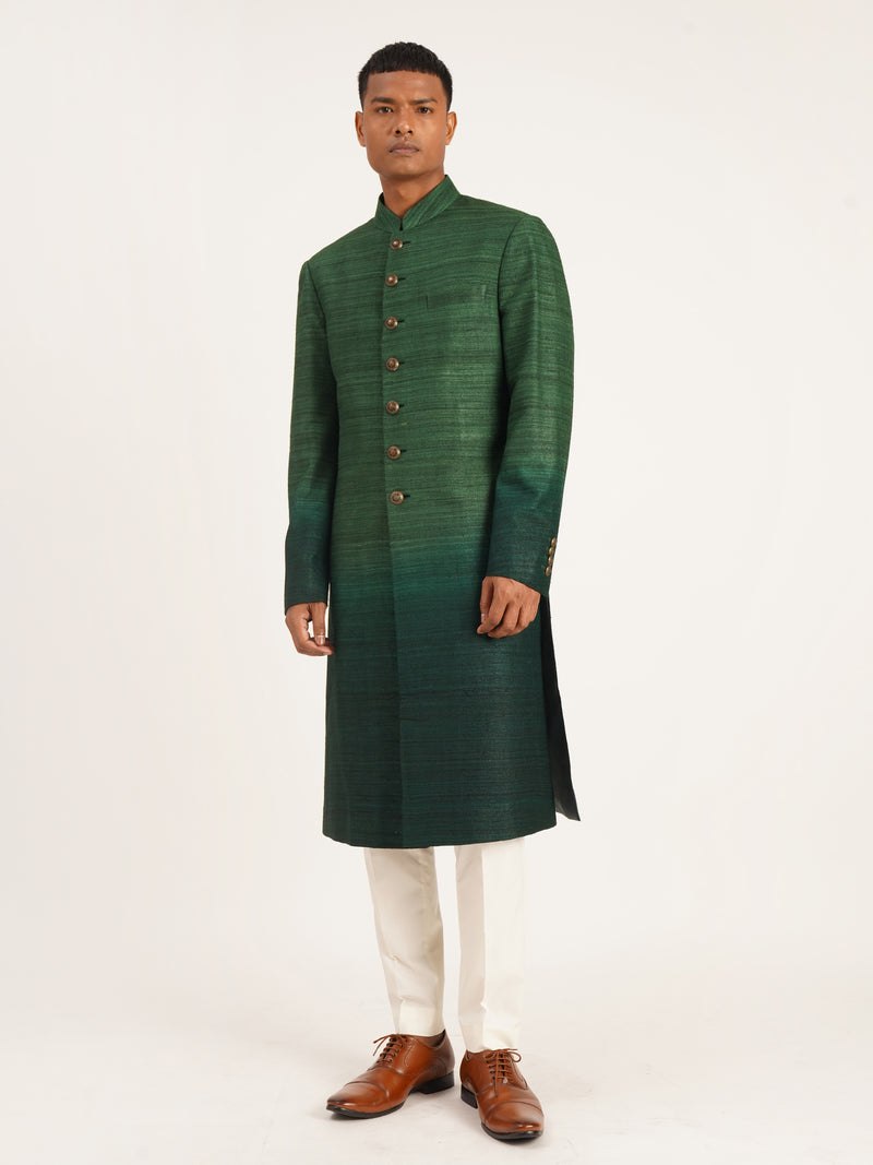 OMBRE SHERWANI SET