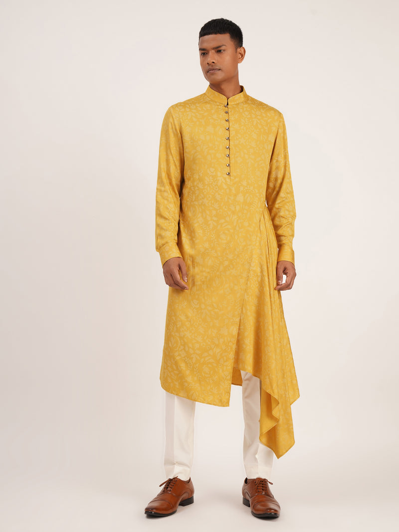 DRAPE KURTA SET