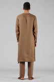 SLIM-FIT HEMP ANGRAKHA KURTA