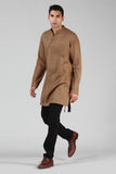 ASYMMETRIC HEMP KURTA