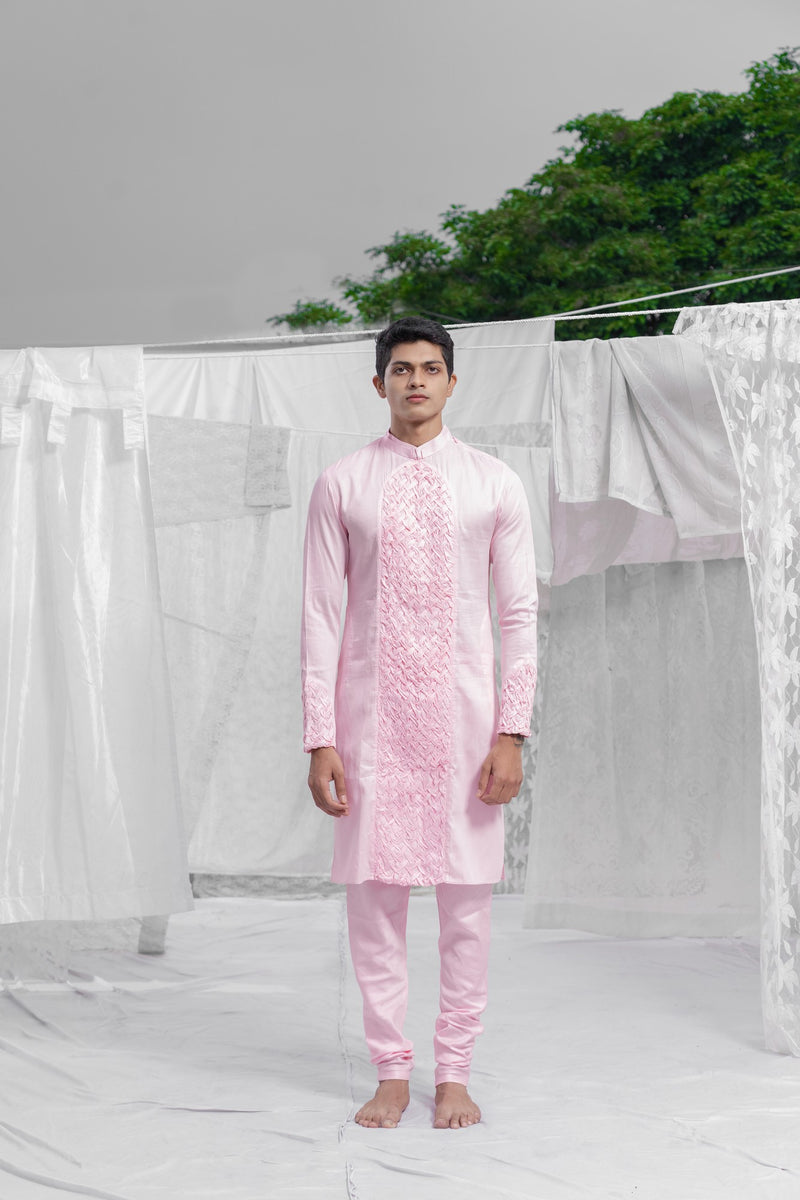BLUSH PINK KURTA SET