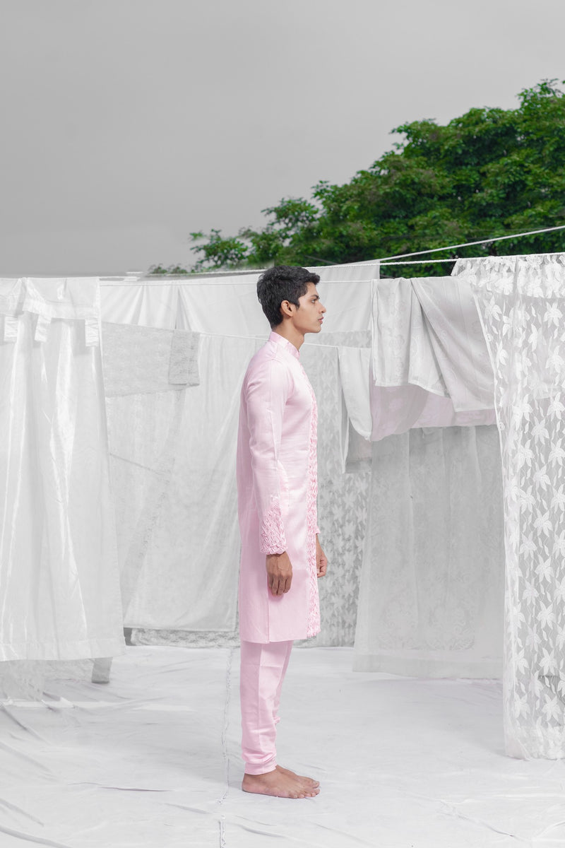 BLUSH PINK KURTA SET