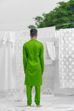 GREEN KURTA SET