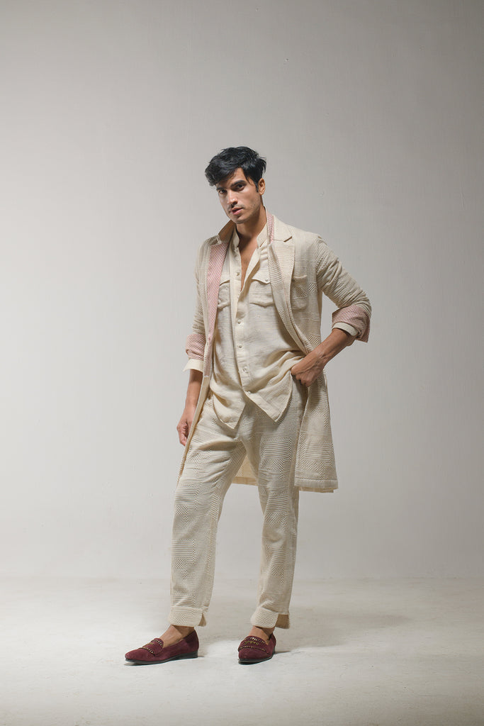 BEIGE OVERCOAT