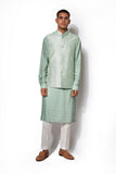 MINT GREEN BANDI KURTA SET